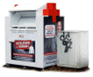 Altkleidercontainer in Bonlanden